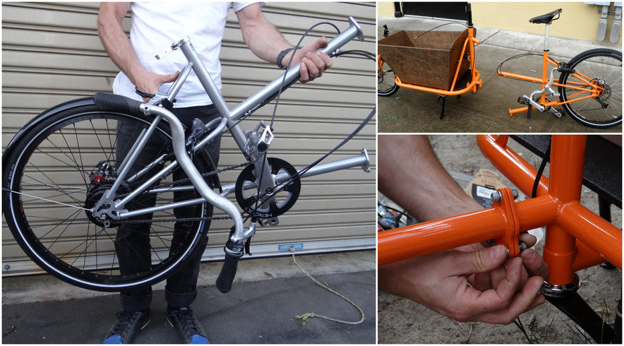 CETMA cargo bikes are bipartible