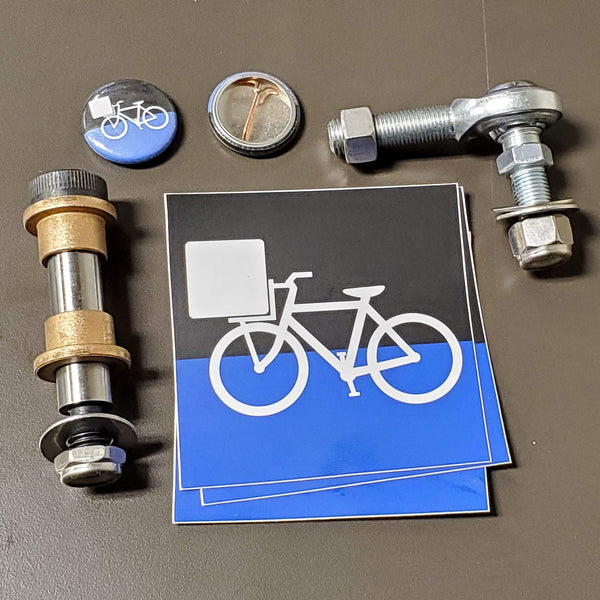 Replacement steer linkage kit for CETMA cargo bikes
